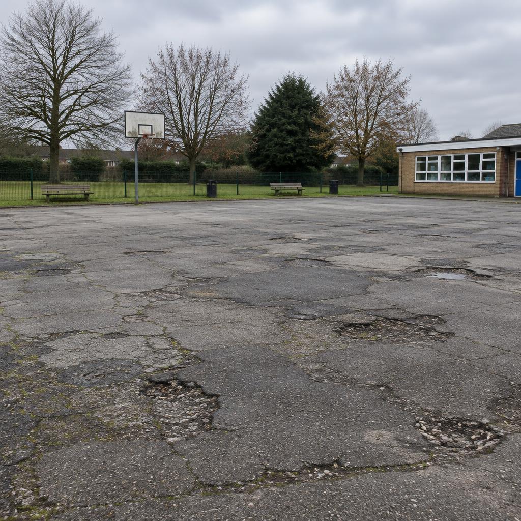 Groundworks: illustrative condition before work